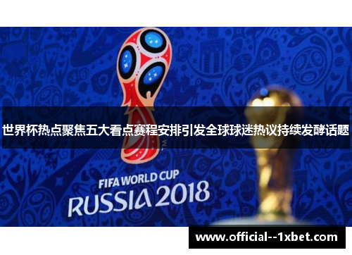 世界杯热点聚焦五大看点赛程安排引发全球球迷热议持续发酵话题